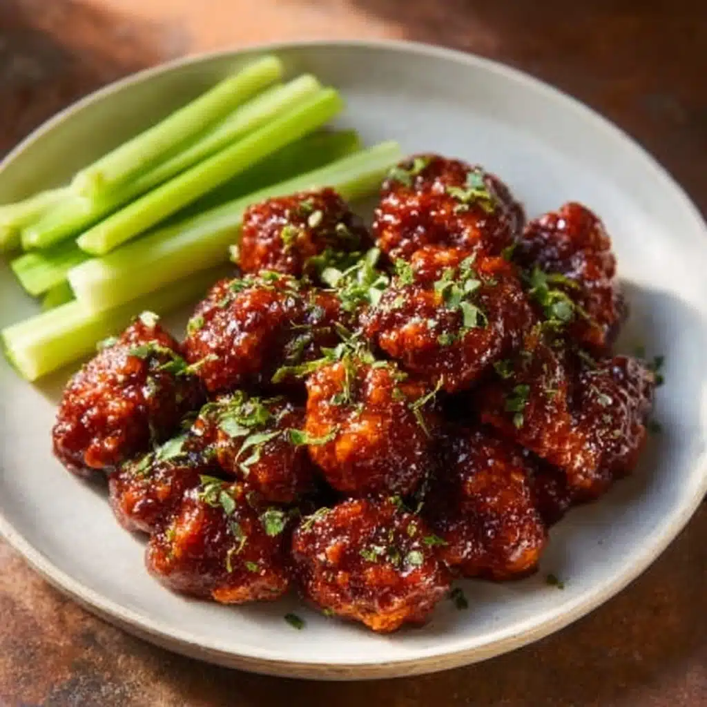 Baked Honey BBQ Popcorn Chicken Recipe 5 Baked Honey BBQ Popcorn Chicken Recipe - Recipe Image