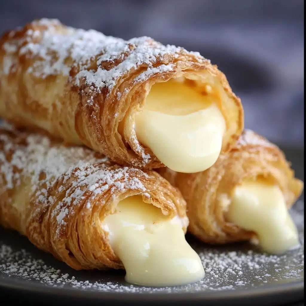 Italian Cream Stuffed Cannoncini Recipe 4 Italian Cream Stuffed Cannoncini Recipe - Recipe Image