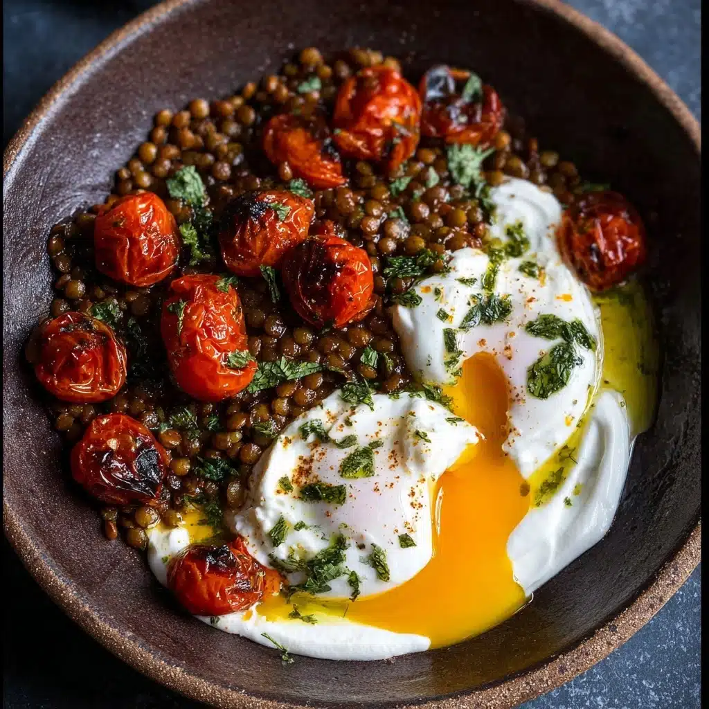Mediterranean Braised Lentils with Poached Egg Recipe 4 Mediterranean Braised Lentils with Poached Egg Recipe - Recipe Image