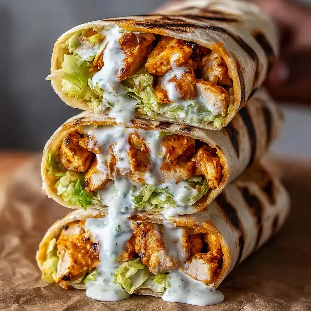 Buffalo Chicken Wraps Recipe 5 Buffalo Chicken Wraps Recipe - Recipe Image