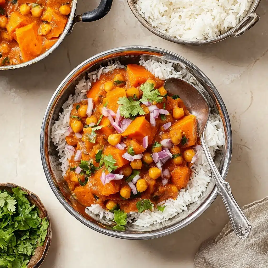 Sweet Potato and Chickpea Curry Recipe 5 Sweet Potato and Chickpea Curry Recipe - Recipe Image