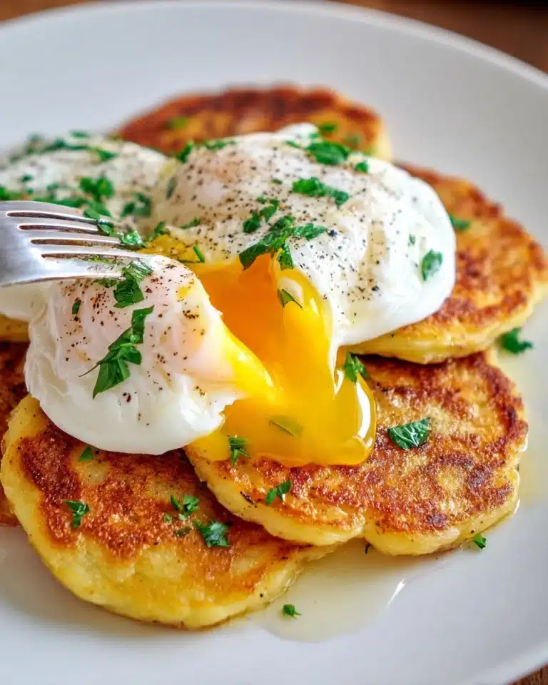 Spanish Poached Eggs with Paprika Potatoes Recipe