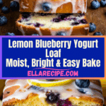 Lemon Blueberry Yogurt Loaf Recipe