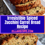 SPICED ZUCCHINI CARROT BREAD Recipe