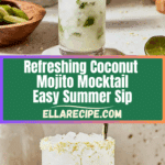Coconut Mojito Mocktail Recipe