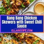 Bang Bang Chicken Skewers Recipe