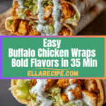 Buffalo Chicken Wraps Recipe