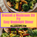 Broccoli and Mushroom Stir Fry Recipe
