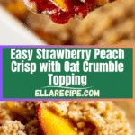 Strawberry Peach Crisp Recipe
