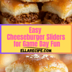 Cheeseburger Sliders Recipe