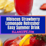 The Best Hibiscus Tea Strawberry-Lemonade Refresher Recipe