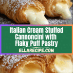 Italian Cream Stuffed Cannoncini Recipe