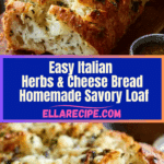 Italian Herbs and Cheese Bread Recipe