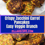 Easy Zucchini Carrot Pancakes Recipe