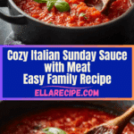Authentic Italian Sunday Sauce Recipe