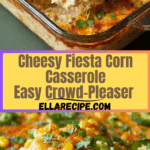 Cheesy Fiesta Corn Casserole Recipe