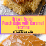 Brown Sugar Peach Cake Recipe