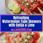 Watermelon Tajin Skewers Recipe