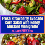 Strawberry Avocado Corn Salad Recipe