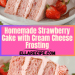Homemade Strawberry Cake Recipe