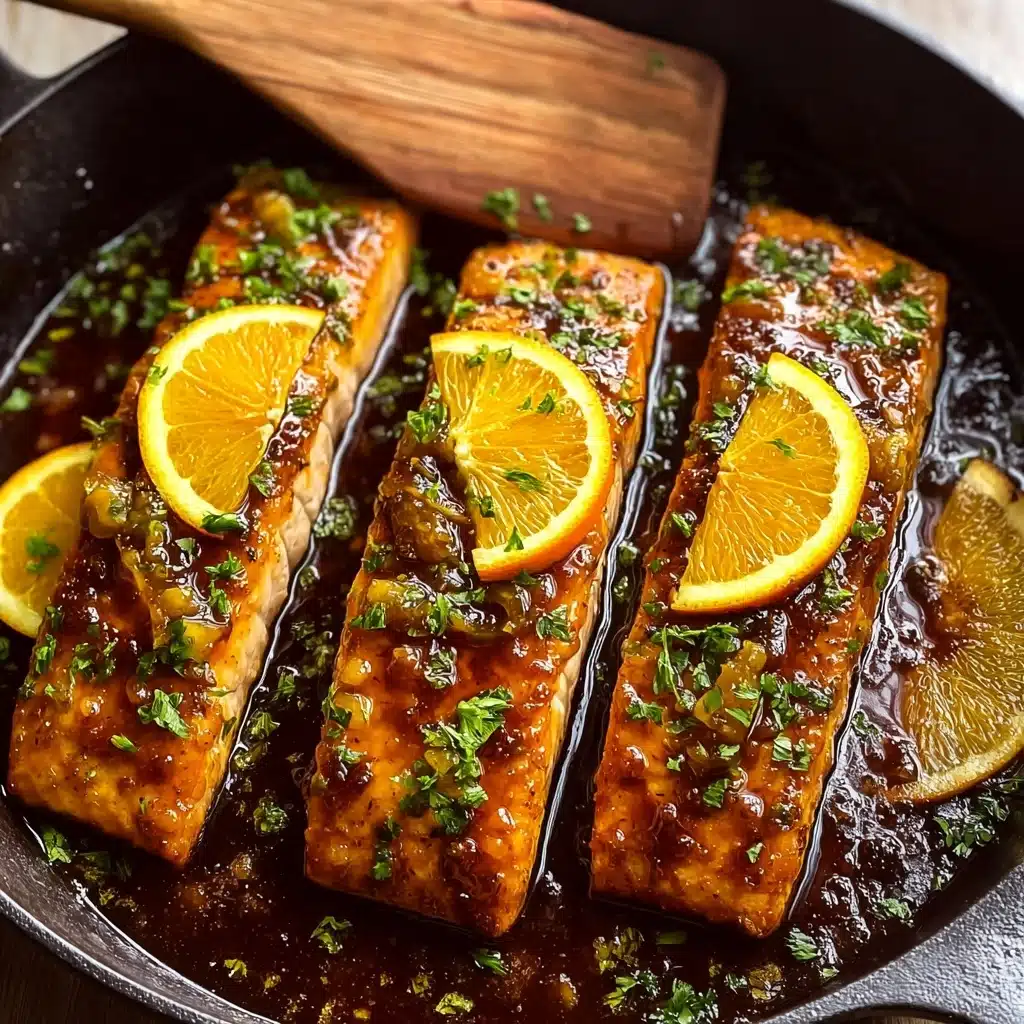 Orange Glazed Salmon Recipe 5 Orange Glazed Salmon Recipe - Recipe Image