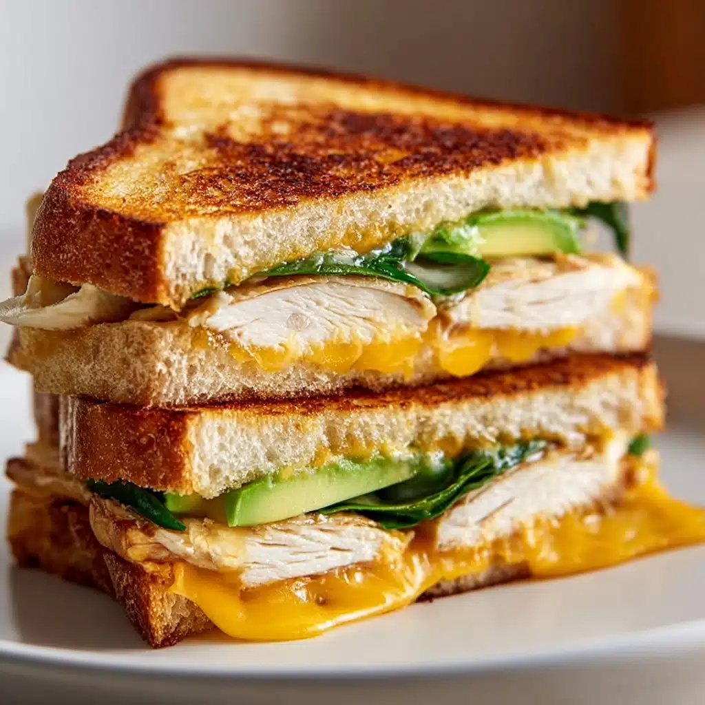 Chicken Avocado Melt Sandwich Recipe 4 Chicken Avocado Melt Sandwich Recipe - Recipe Image