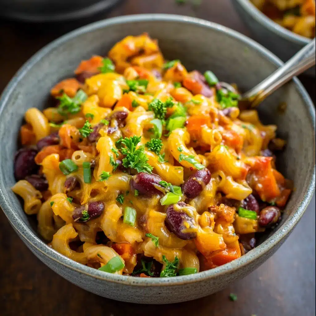 Vegetarian Chili Mac Recipe 5 Vegetarian Chili Mac Recipe - Recipe Image