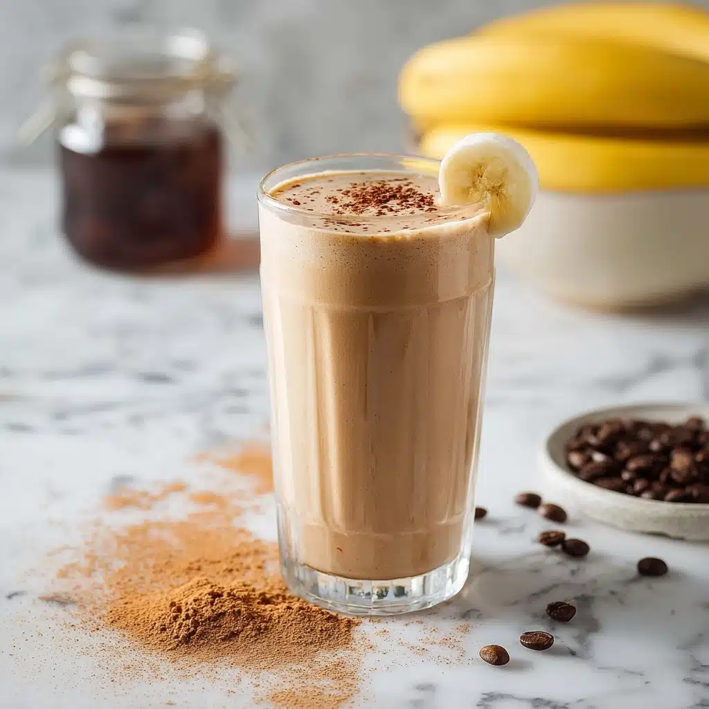 Banana Protein Coffee Smoothie Recipe 4 Banana Protein Coffee Smoothie Recipe - Recipe Image