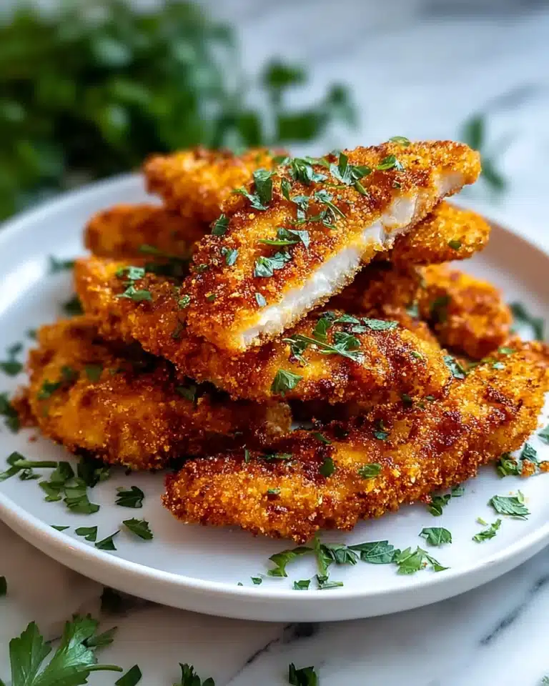 Crispy Baked Chicken Tenders Recipe