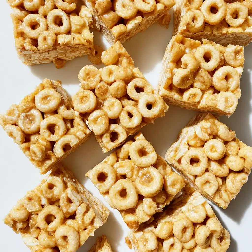Peanut Butter Cheerio Bars Recipe - Recipe Image