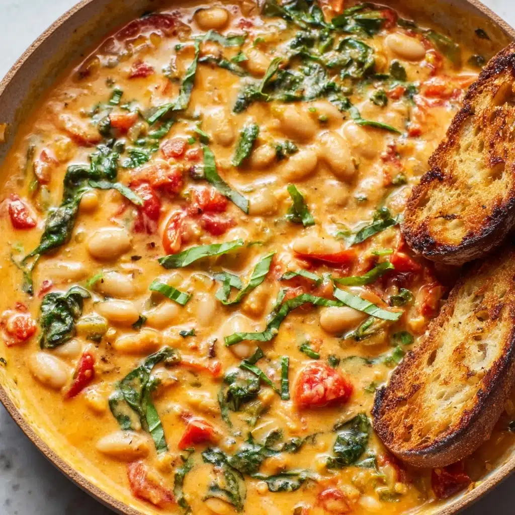 Creamy Tomato White Bean Stew Recipe 4 Creamy Tomato White Bean Stew Recipe - Recipe Image