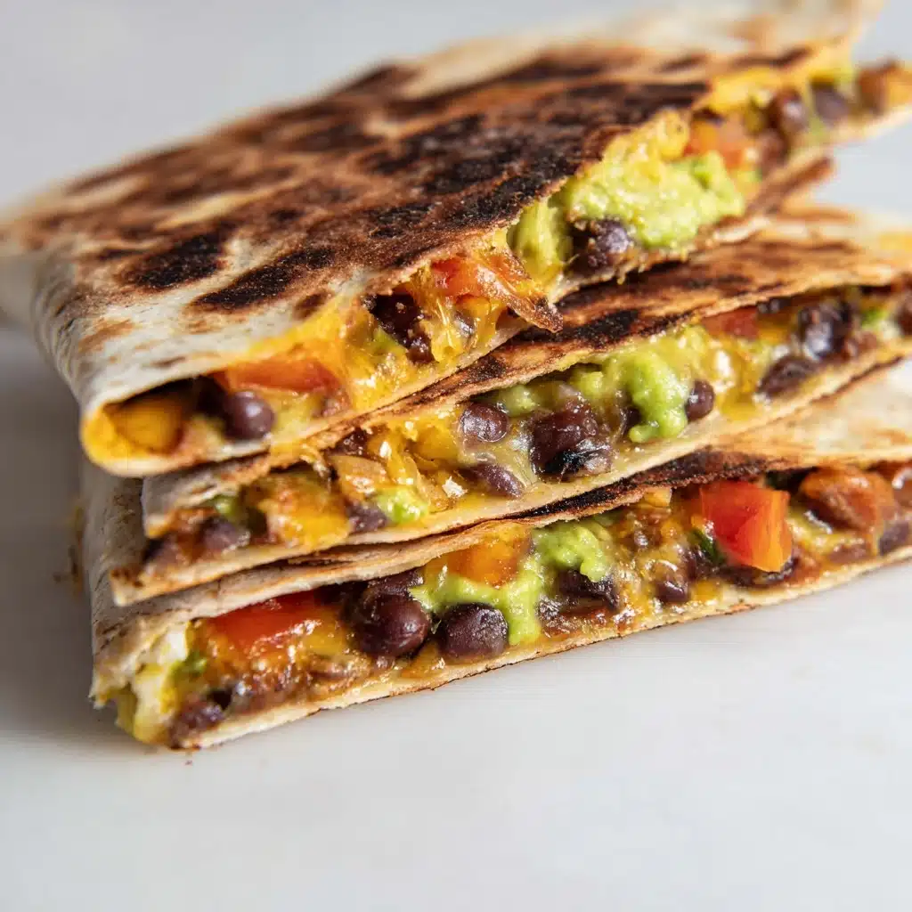 Black Bean Veggie Quesadilla Recipe 4 Black Bean Veggie Quesadilla Recipe - Recipe Image