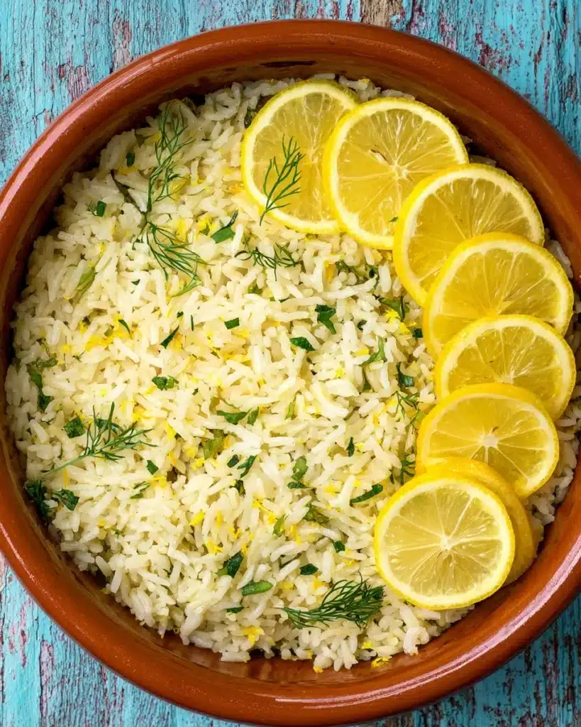 Greek Lemon Rice Recipe (35-Minutes) Recipe