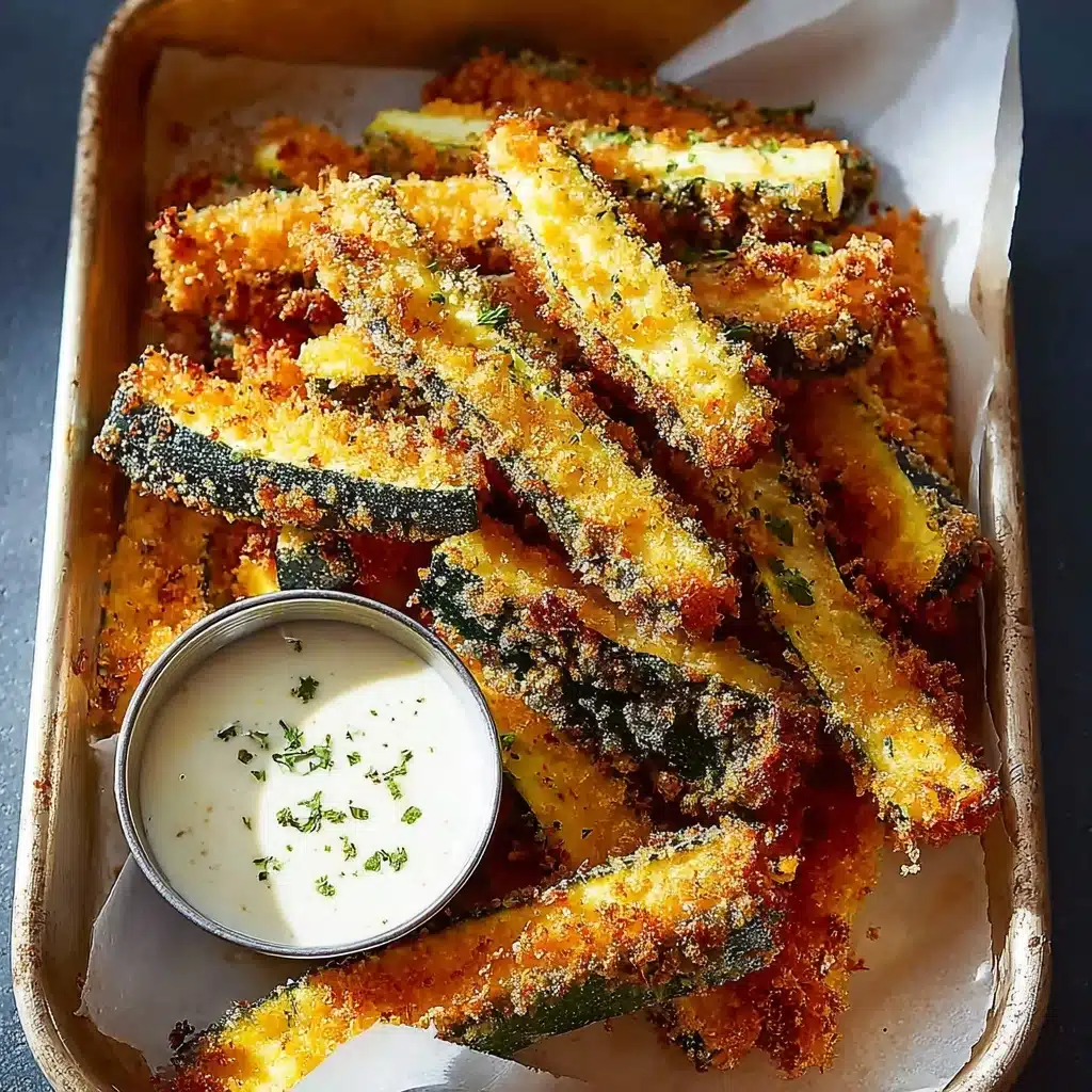 40-Minute Parmesan Zucchini Fries Recipe 4 40-Minute Parmesan Zucchini Fries Recipe - Recipe Image
