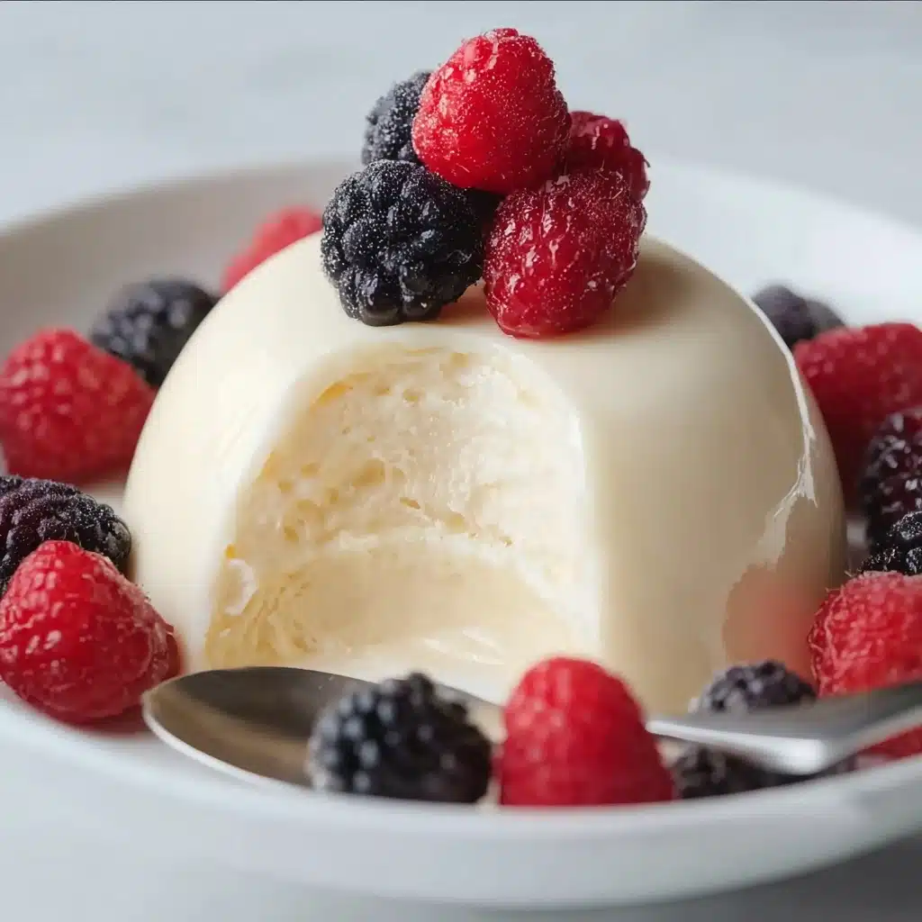 Bavarian Cream And Berries 4 Chinese Egg Cake Recipe - Recipe Image