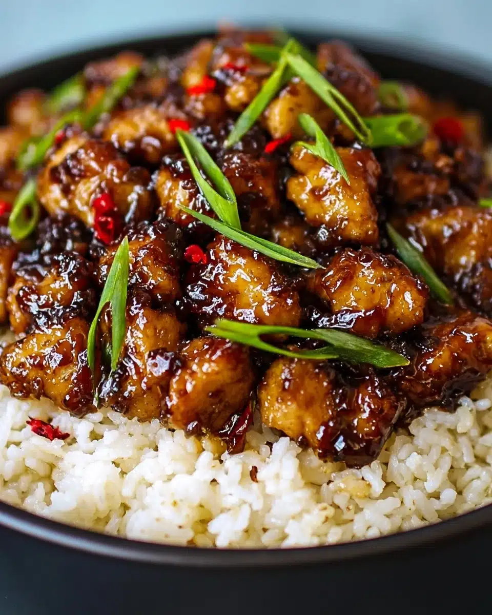 One-Pan Bold Honey BBQ Chicken Rice Recipe