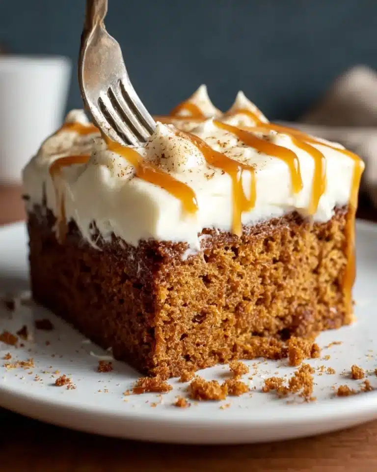 Gingerbread Cake with Cream Cheese Frosting Recipe