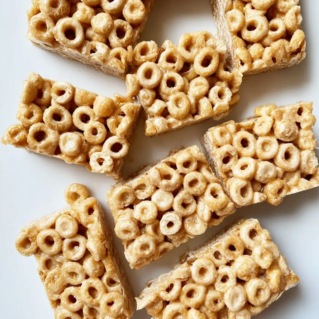 Peanut Butter Cheerio Bars Recipe - Recipe Image