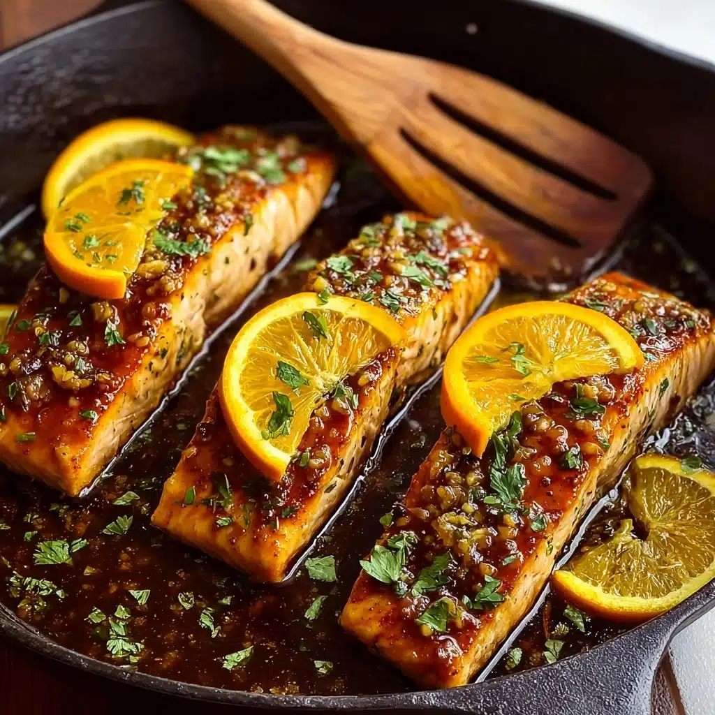 Orange Glazed Salmon Recipe 4 Orange Glazed Salmon Recipe - Recipe Image