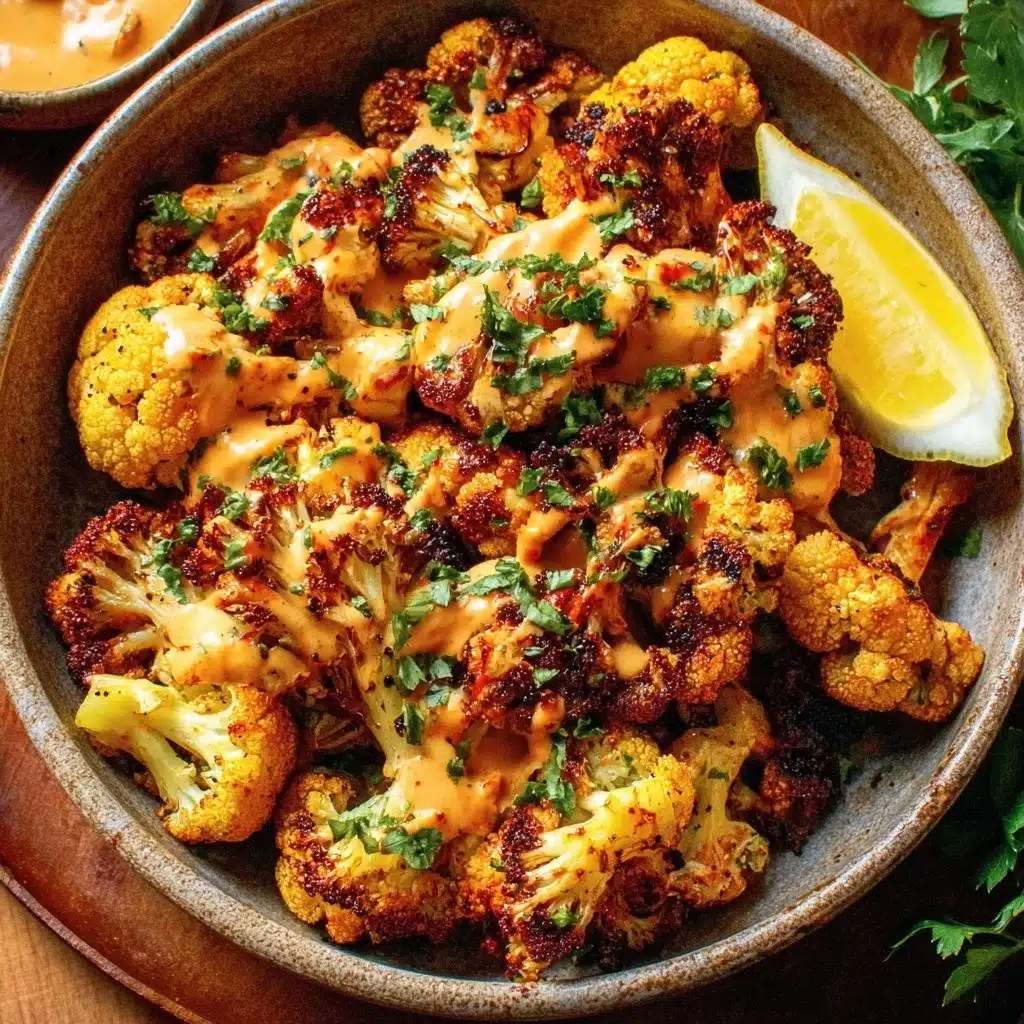 Moroccan Cauliflower with Tahini-Honey Recipe 4 Moroccan Cauliflower with Tahini-Honey Recipe - Recipe Image