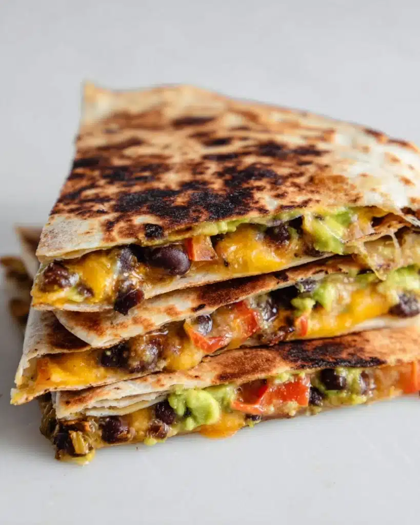 Black Bean Veggie Quesadilla Recipe