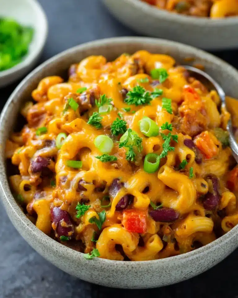 Vegetarian Chili Mac Recipe