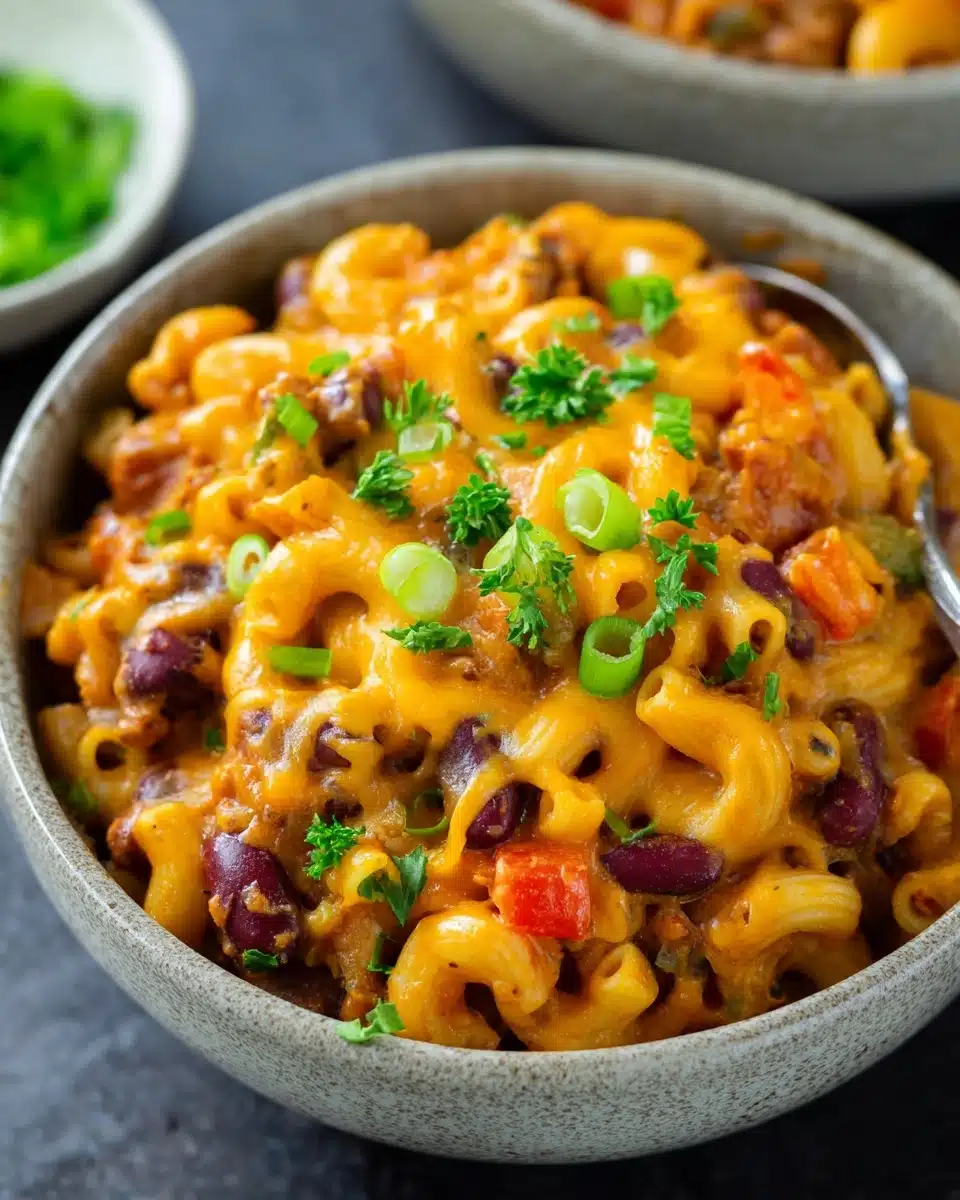 Vegetarian Chili Mac Recipe