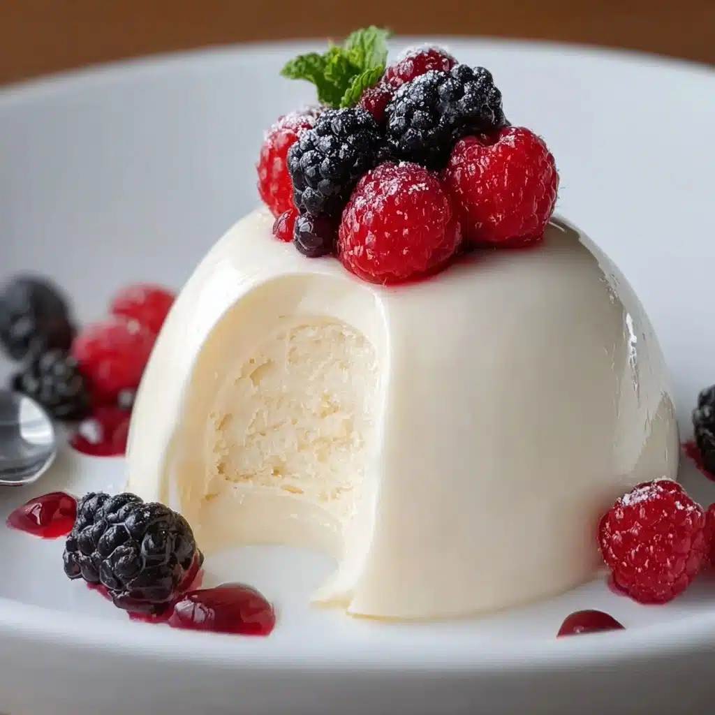 Bavarian Cream And Berries 5 Chinese Egg Cake Recipe - Recipe Image