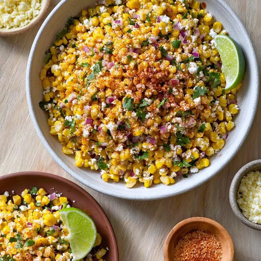 Elote Corn Salad 4 Chinese Egg Cake Recipe - Recipe Image