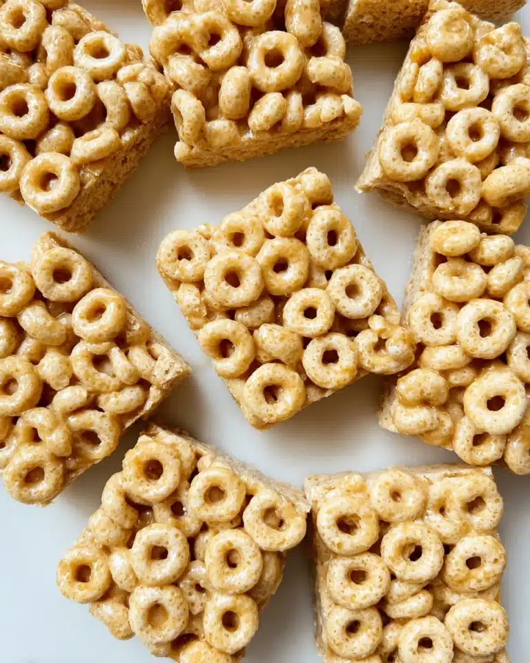 Peanut Butter Cheerio Bars Recipe
