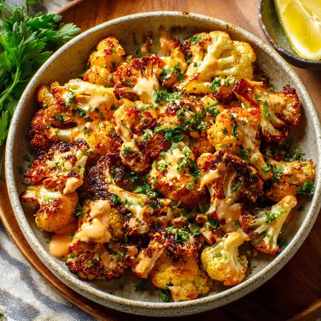 Moroccan Cauliflower with Tahini-Honey Recipe 5 Moroccan Cauliflower with Tahini-Honey Recipe - Recipe Image