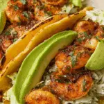 Cilantro Lime Shrimp Tacos with Creamy Slaw Recipe