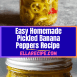 Pickled Banana Peppers Recipe