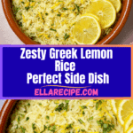 Greek Lemon Rice Recipe (35-Minutes) Recipe